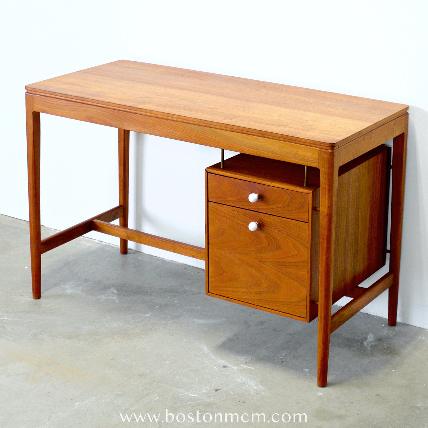 Drexel "Declaration" Walnut Writing Desk - #A1475