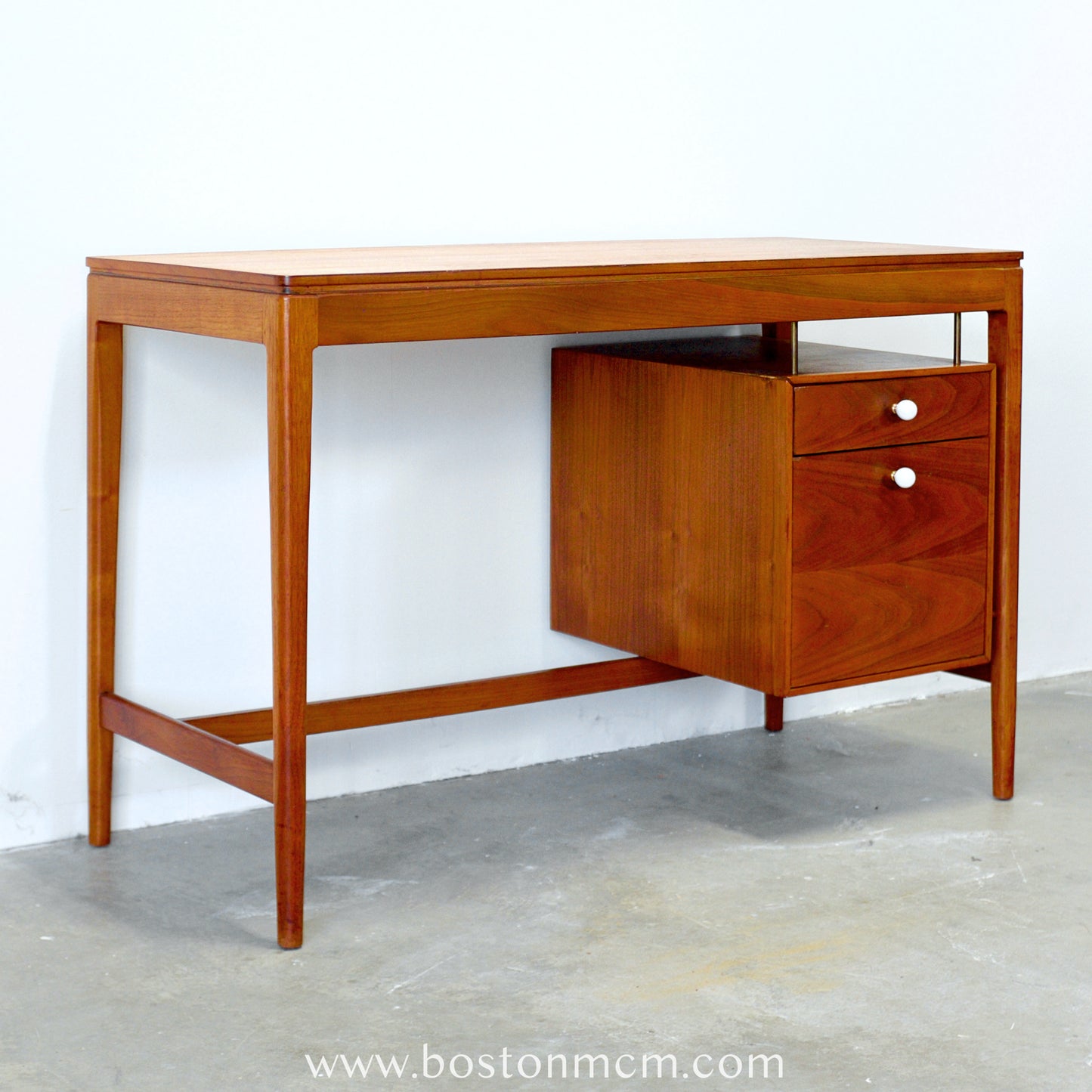 Drexel "Declaration" Walnut Writing Desk - #A1475