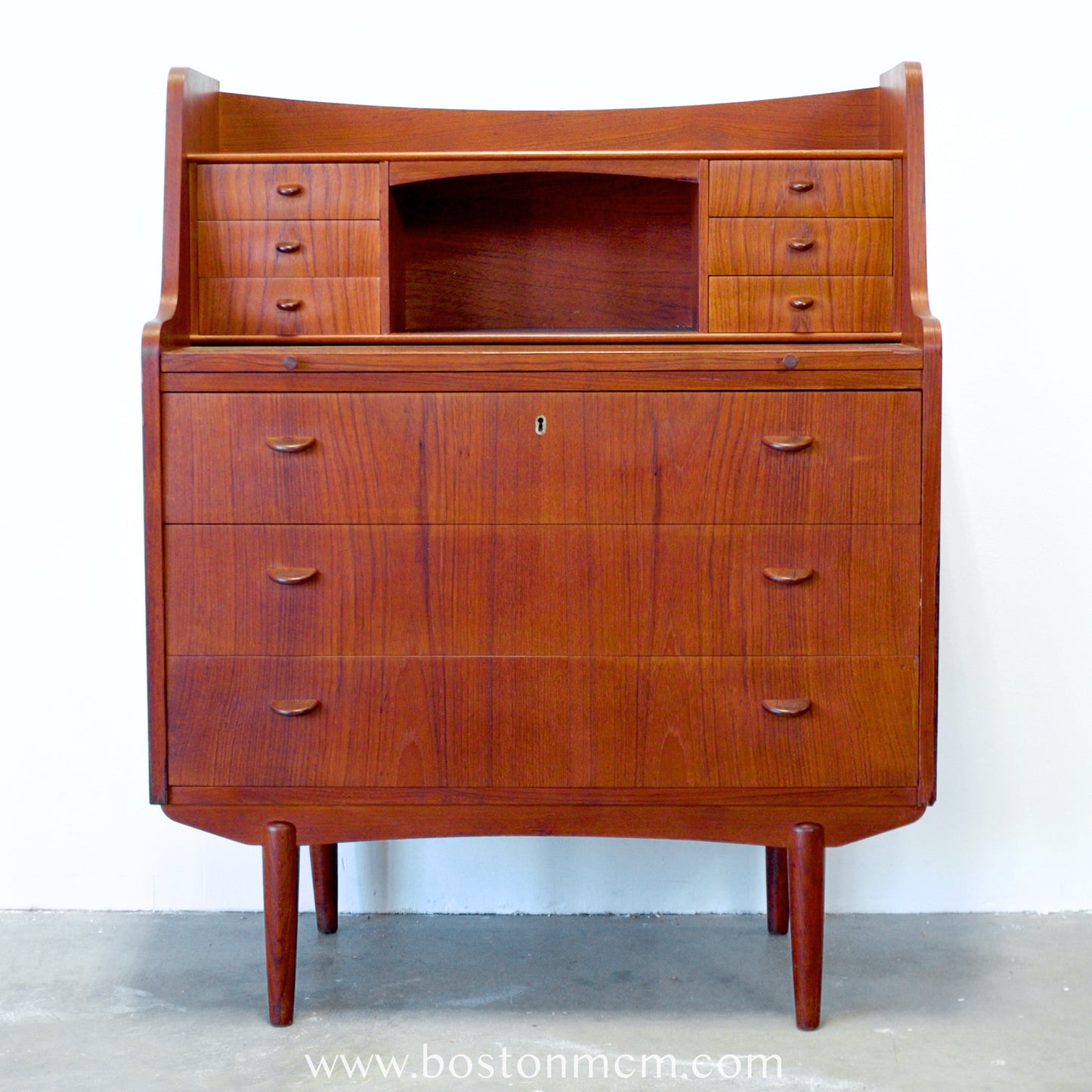 Storgaard Nielsens Møbelfabrik Teak Secretary Desk - #A1550