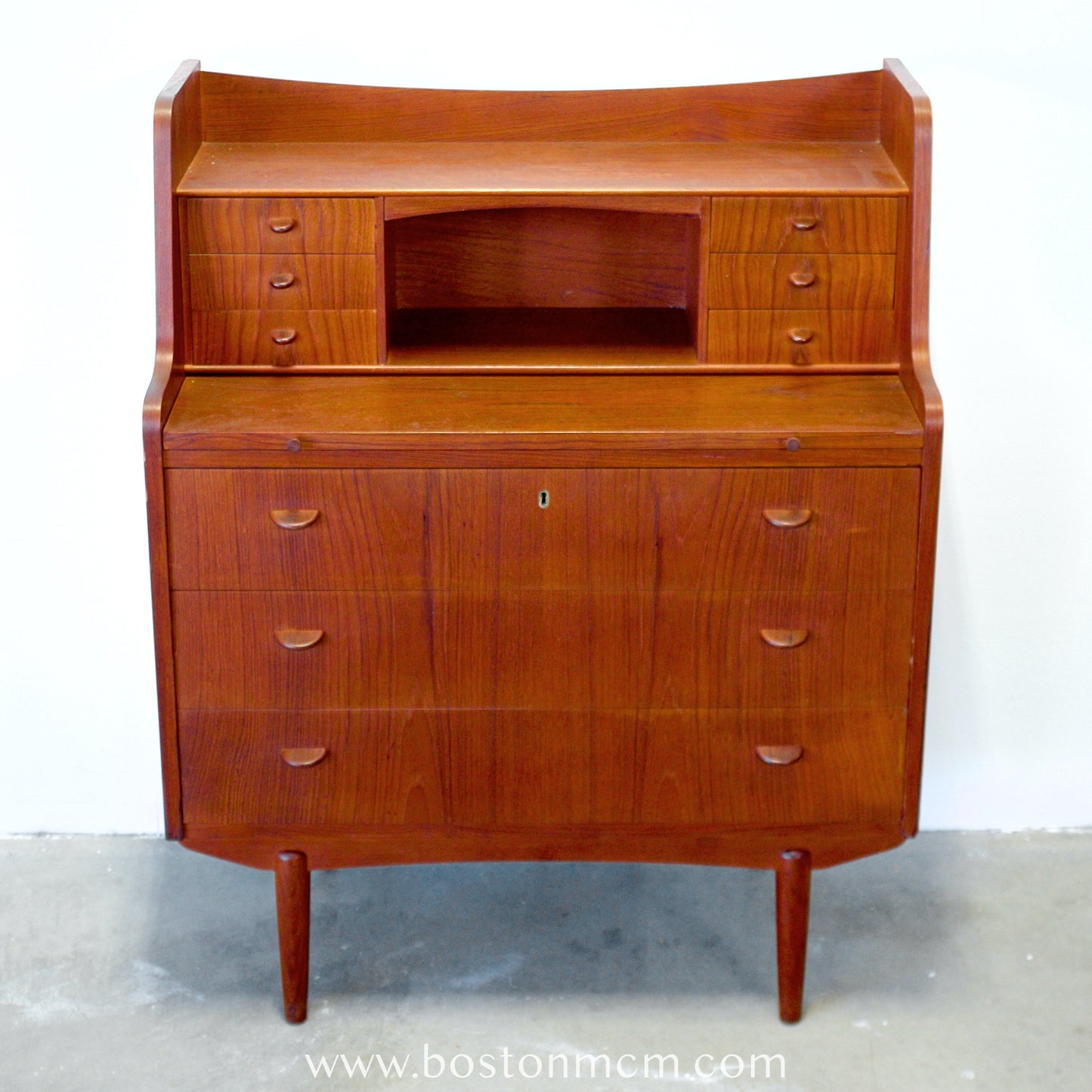 Storgaard Nielsens Møbelfabrik Teak Secretary Desk - #A1550