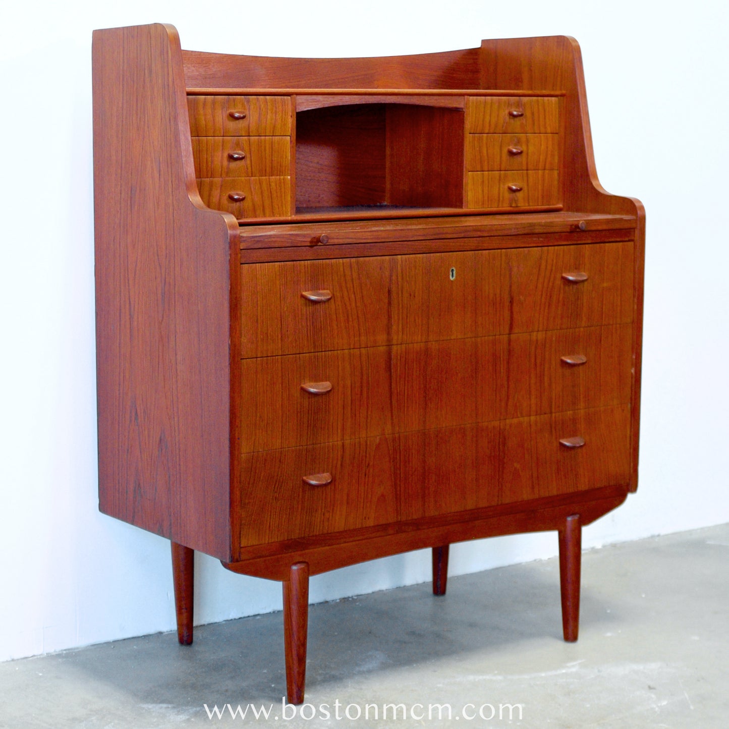 Storgaard Nielsens Møbelfabrik Teak Secretary Desk - #A1550