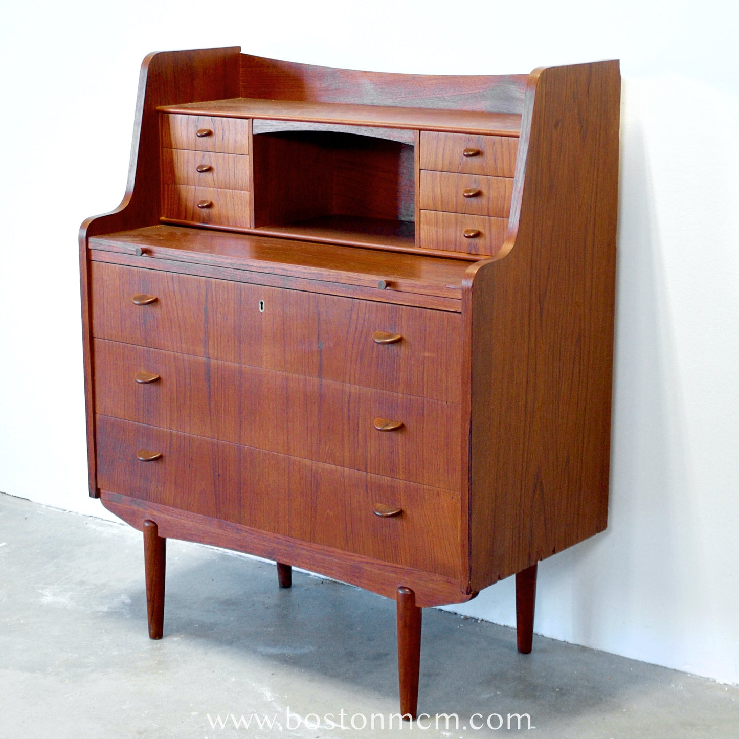 Storgaard Nielsens Møbelfabrik Teak Secretary Desk - #A1550