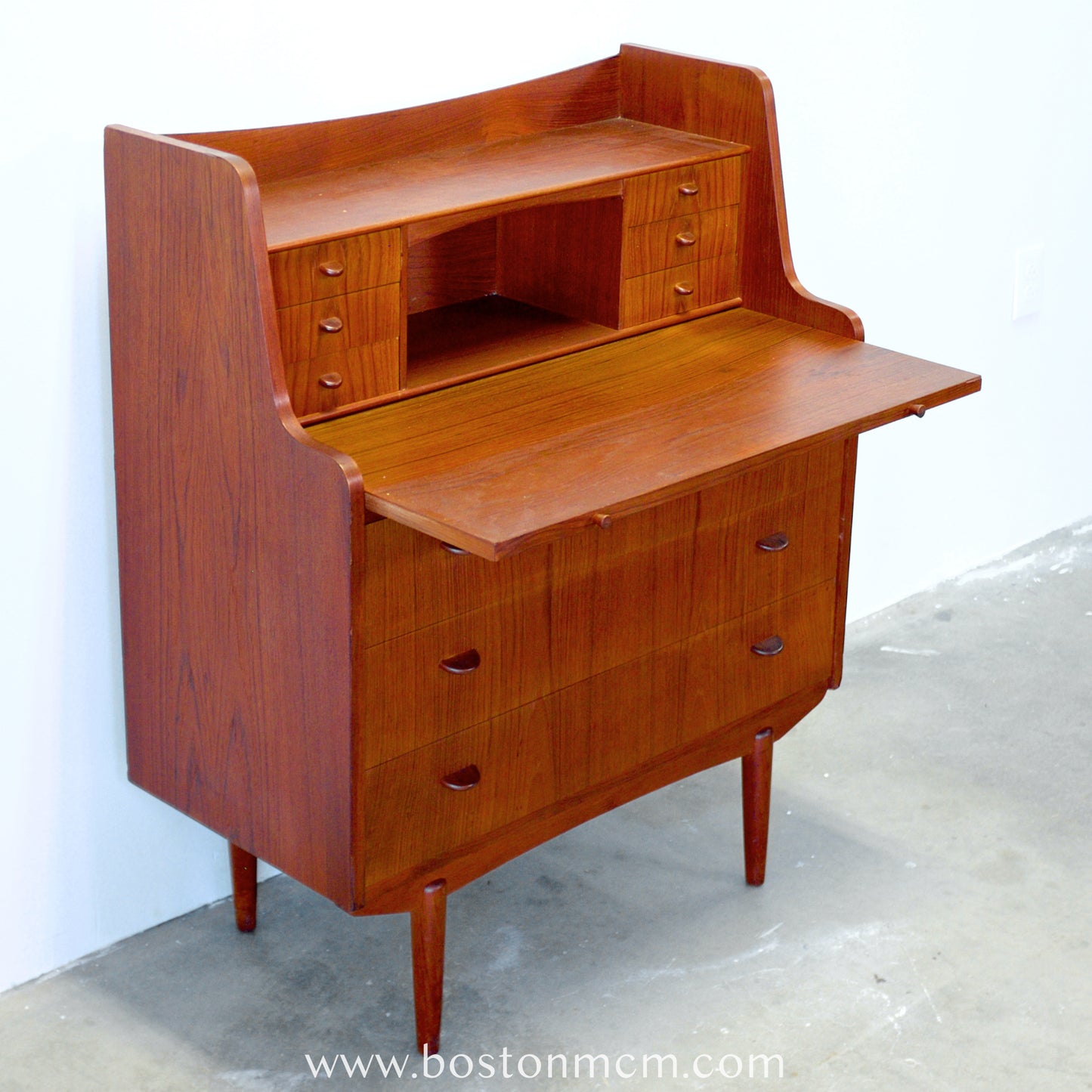 Storgaard Nielsens Møbelfabrik Teak Secretary Desk - #A1550