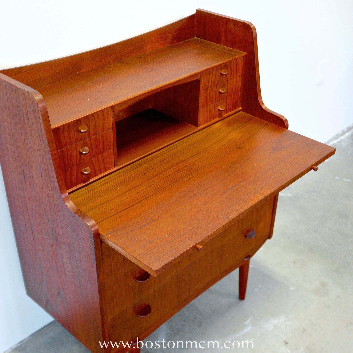 Storgaard Nielsens Møbelfabrik Teak Secretary Desk - #A1550