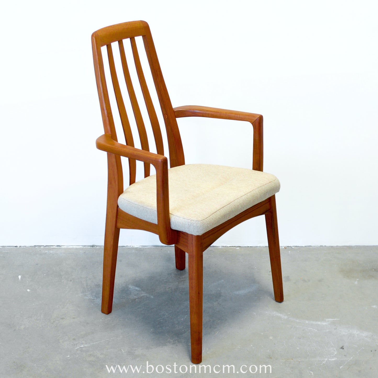 Benny Linden Set of 8 Teak Dining Chairs - #A1563