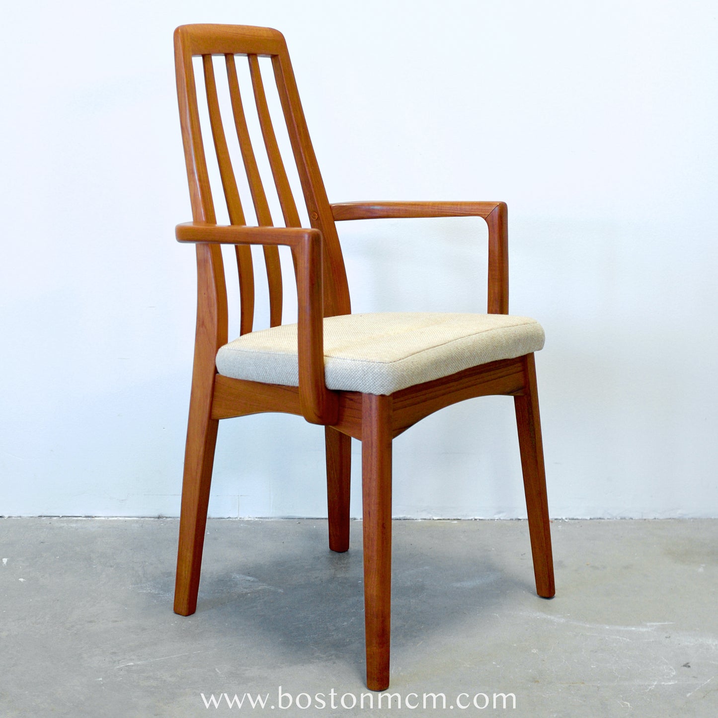 Benny Linden Set of 8 Teak Dining Chairs - #A1563