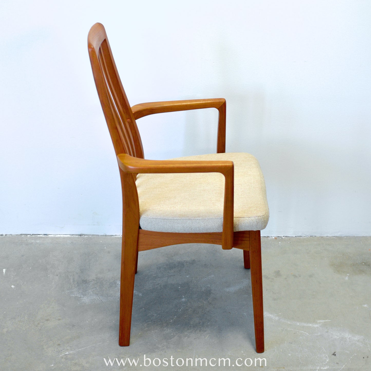 Benny Linden Set of 8 Teak Dining Chairs - #A1563