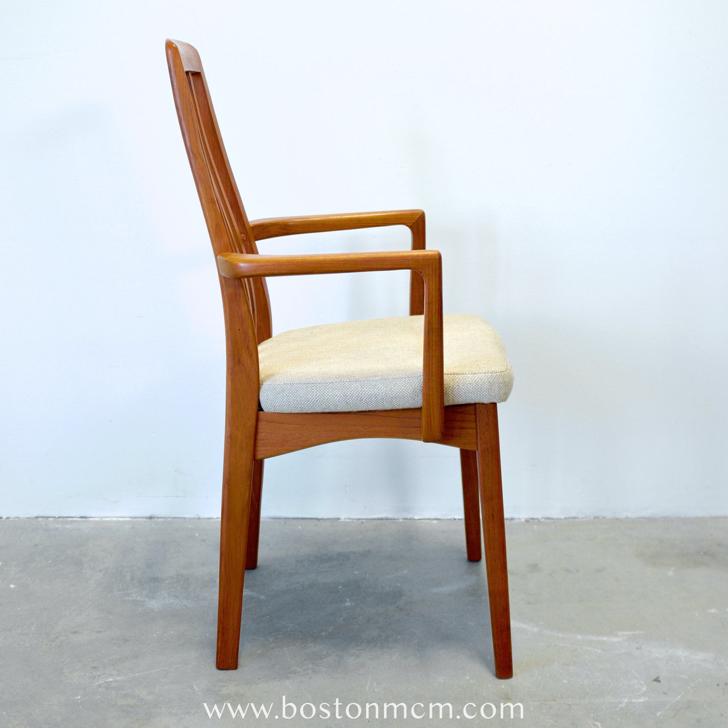 Benny Linden Set of 8 Teak Dining Chairs - #A1563