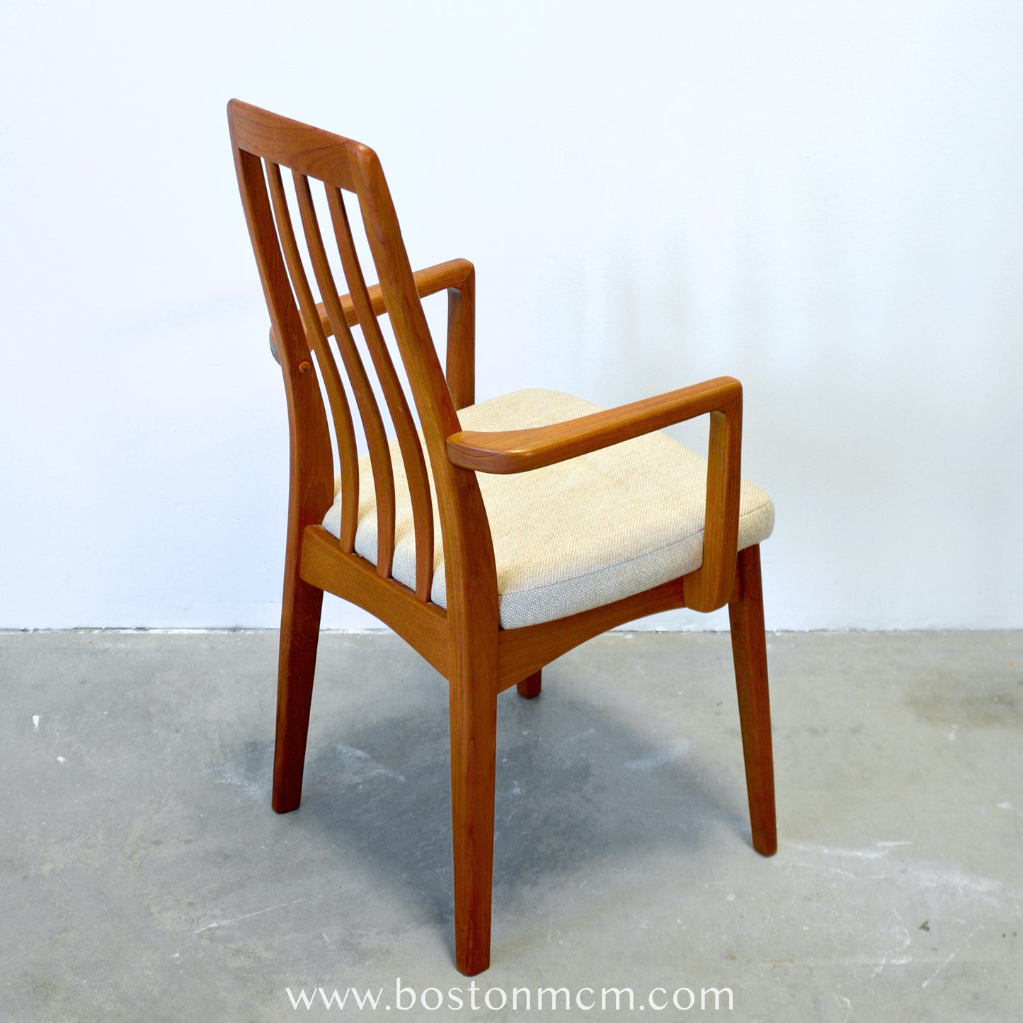 Benny Linden Set of 8 Teak Dining Chairs - #A1563