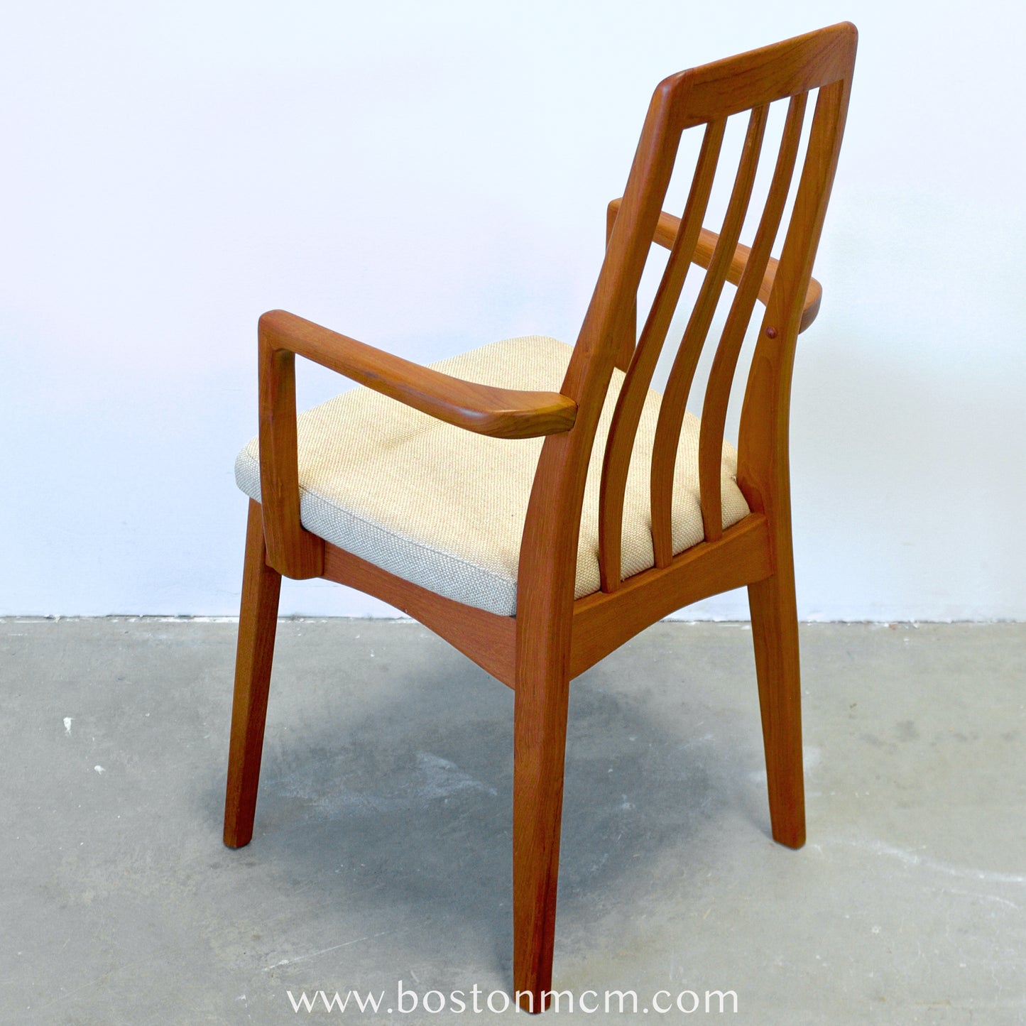 Benny Linden Set of 8 Teak Dining Chairs - #A1563