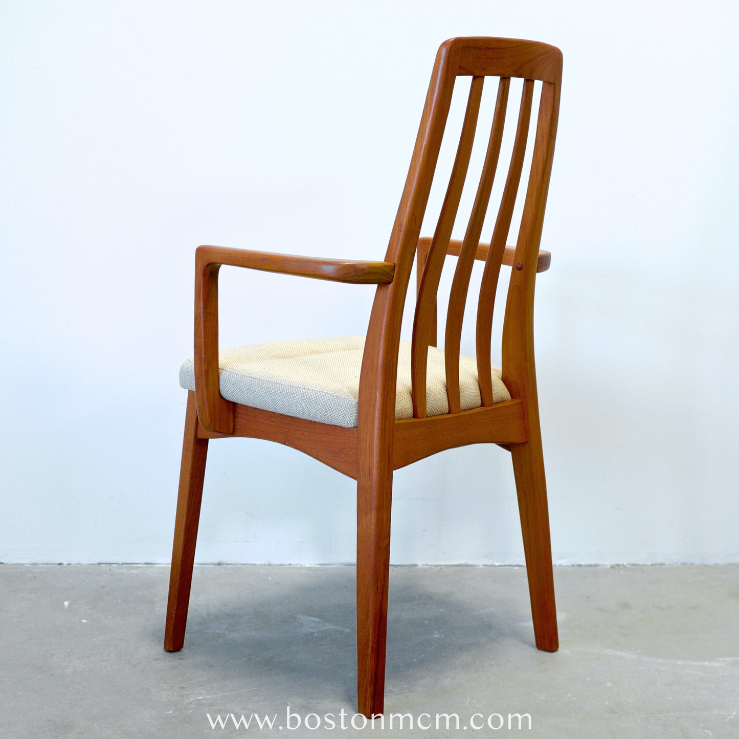 Benny Linden Set of 8 Teak Dining Chairs - #A1563