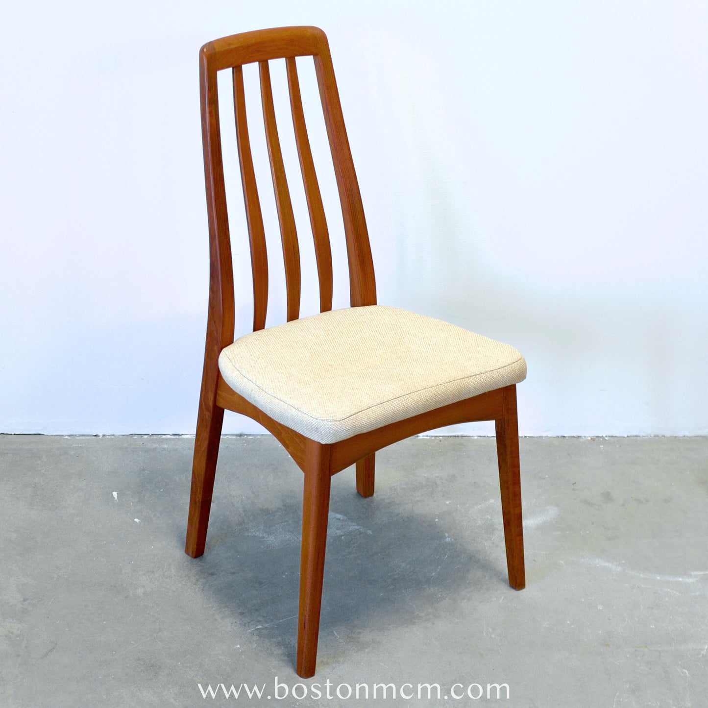 Benny Linden Set of 8 Teak Dining Chairs - #A1563