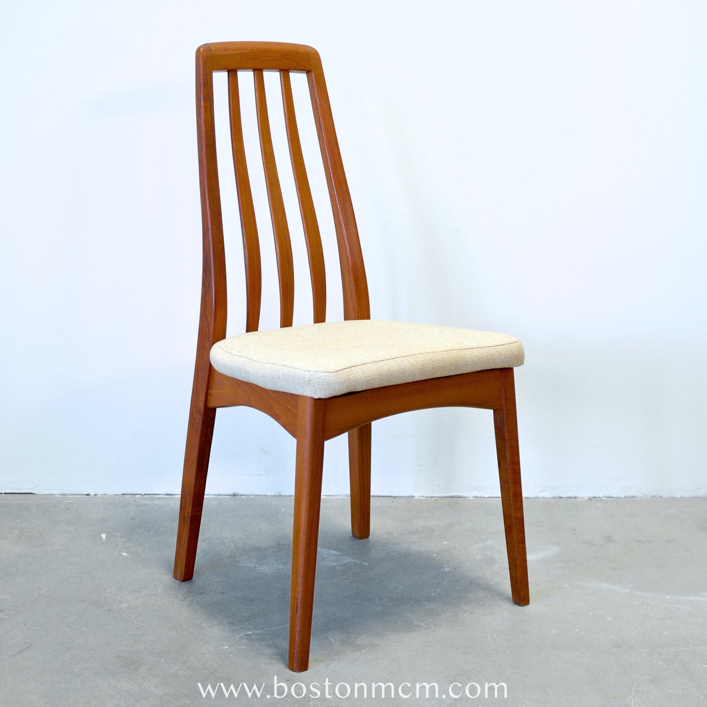 Benny Linden Set of 8 Teak Dining Chairs - #A1563