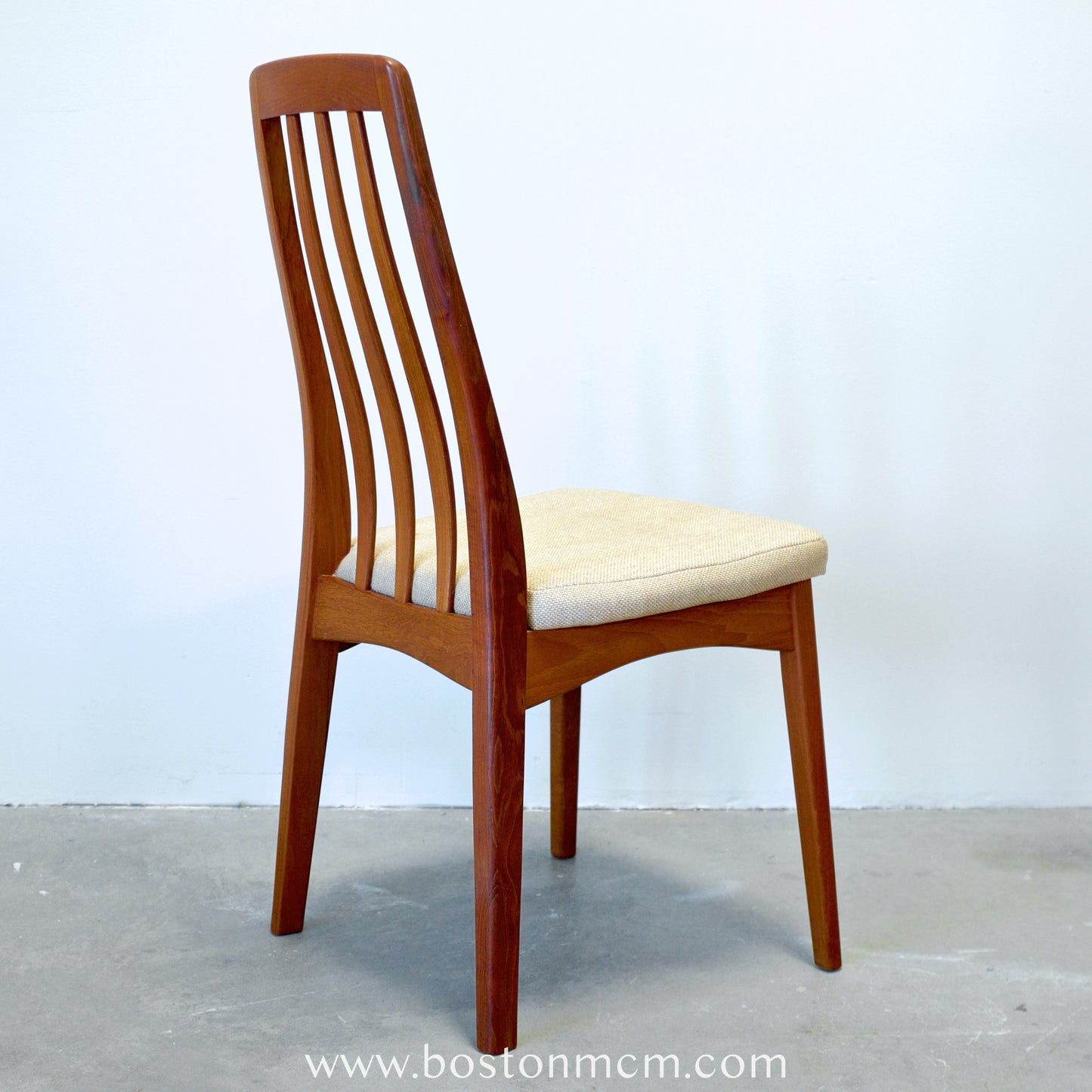 Benny Linden Set of 8 Teak Dining Chairs - #A1563