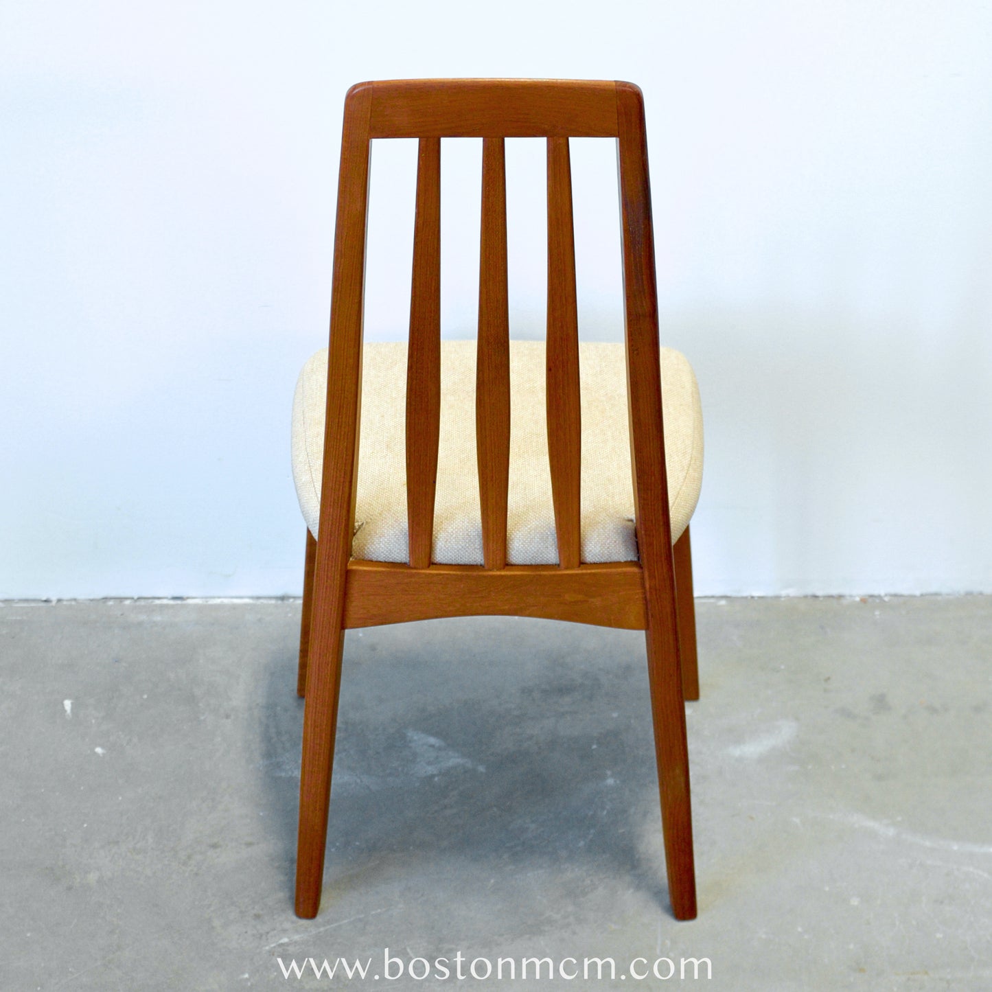 Benny Linden Set of 8 Teak Dining Chairs - #A1563