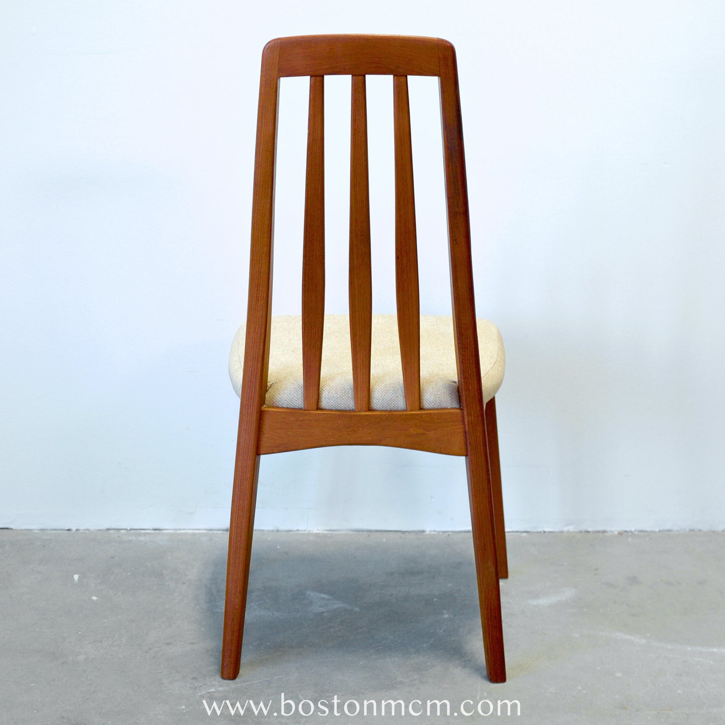 Benny Linden Set of 8 Teak Dining Chairs - #A1563