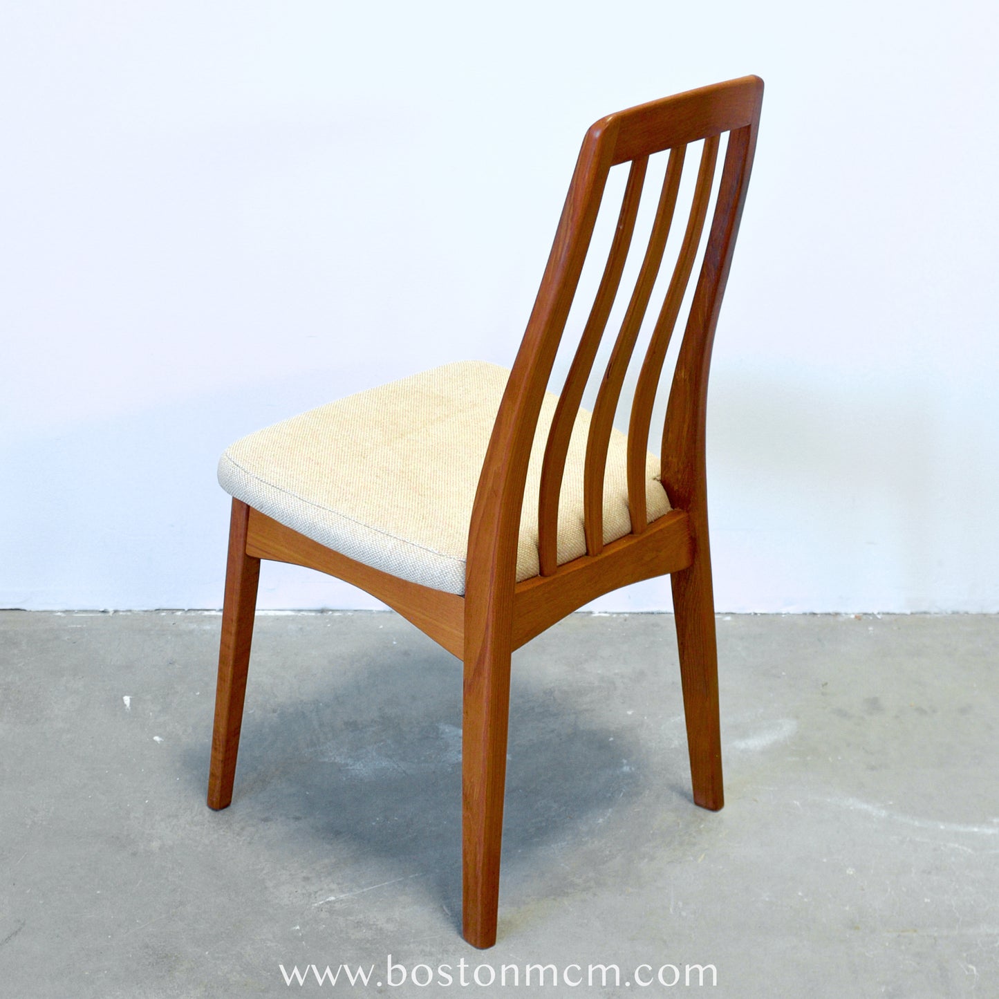 Benny Linden Set of 8 Teak Dining Chairs - #A1563