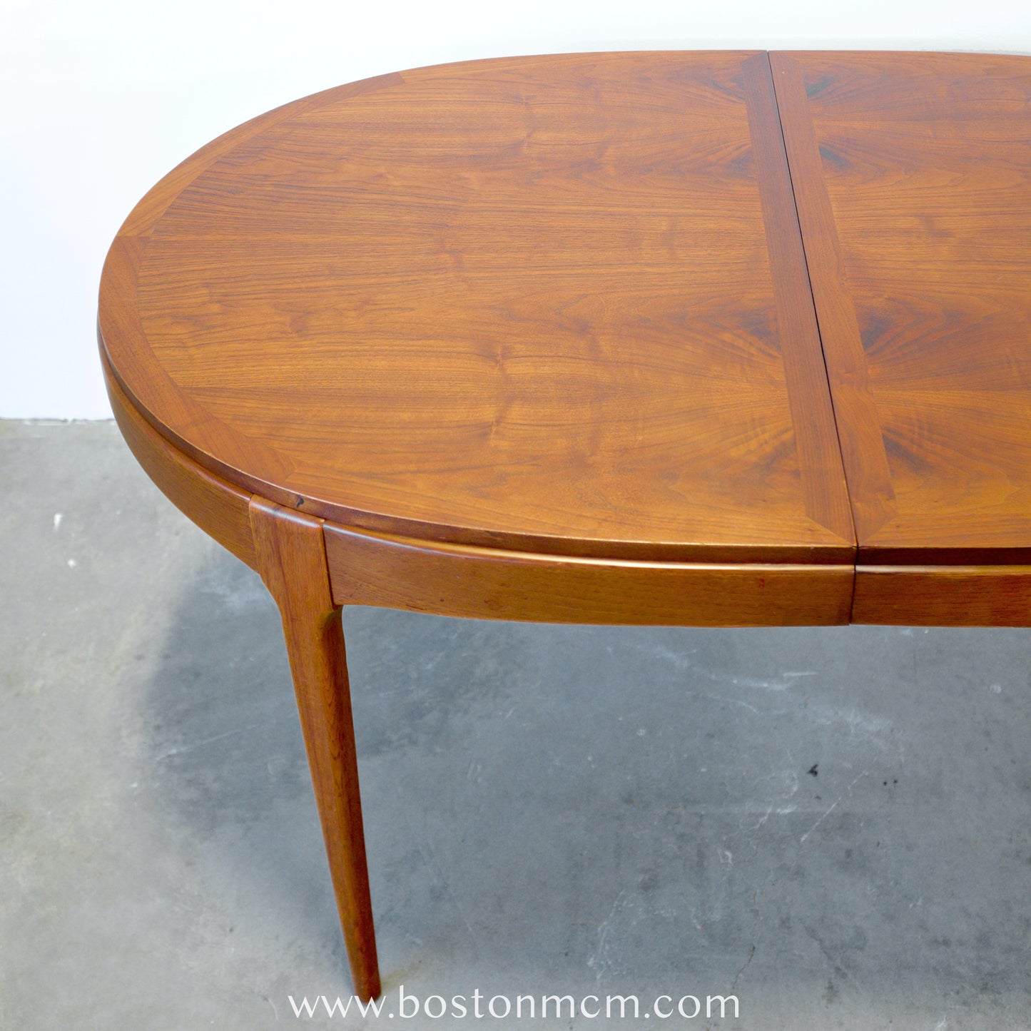 Lane "Rhythm" Walnut Oval Dining Table - #A1676