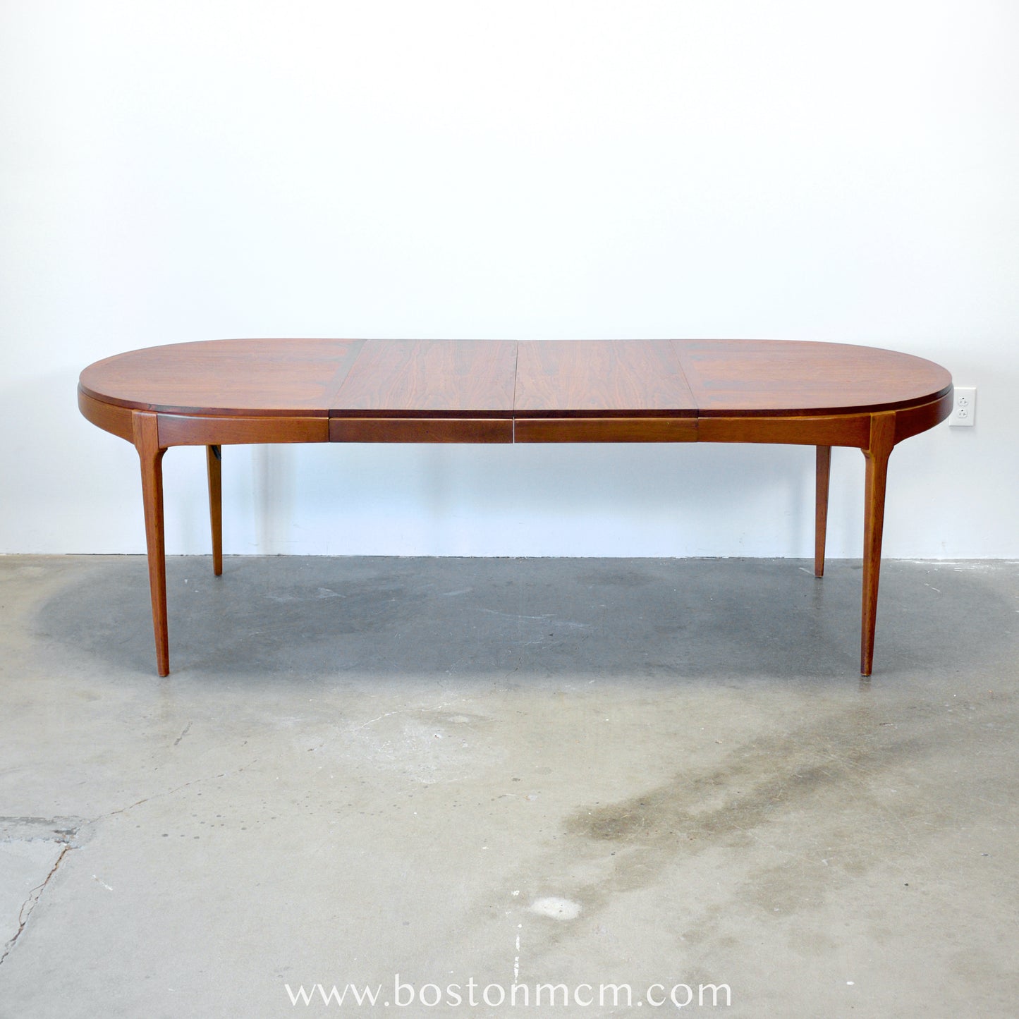 Lane "Rhythm" Walnut Oval Dining Table - #A1676