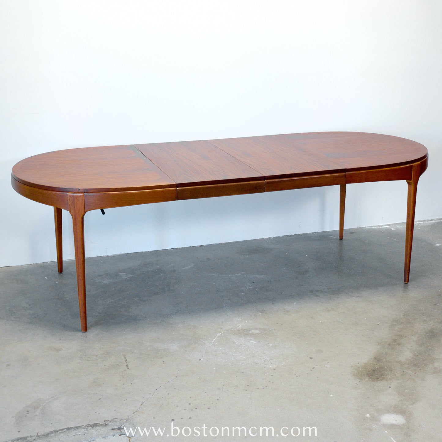 Lane "Rhythm" Walnut Oval Dining Table - #A1676