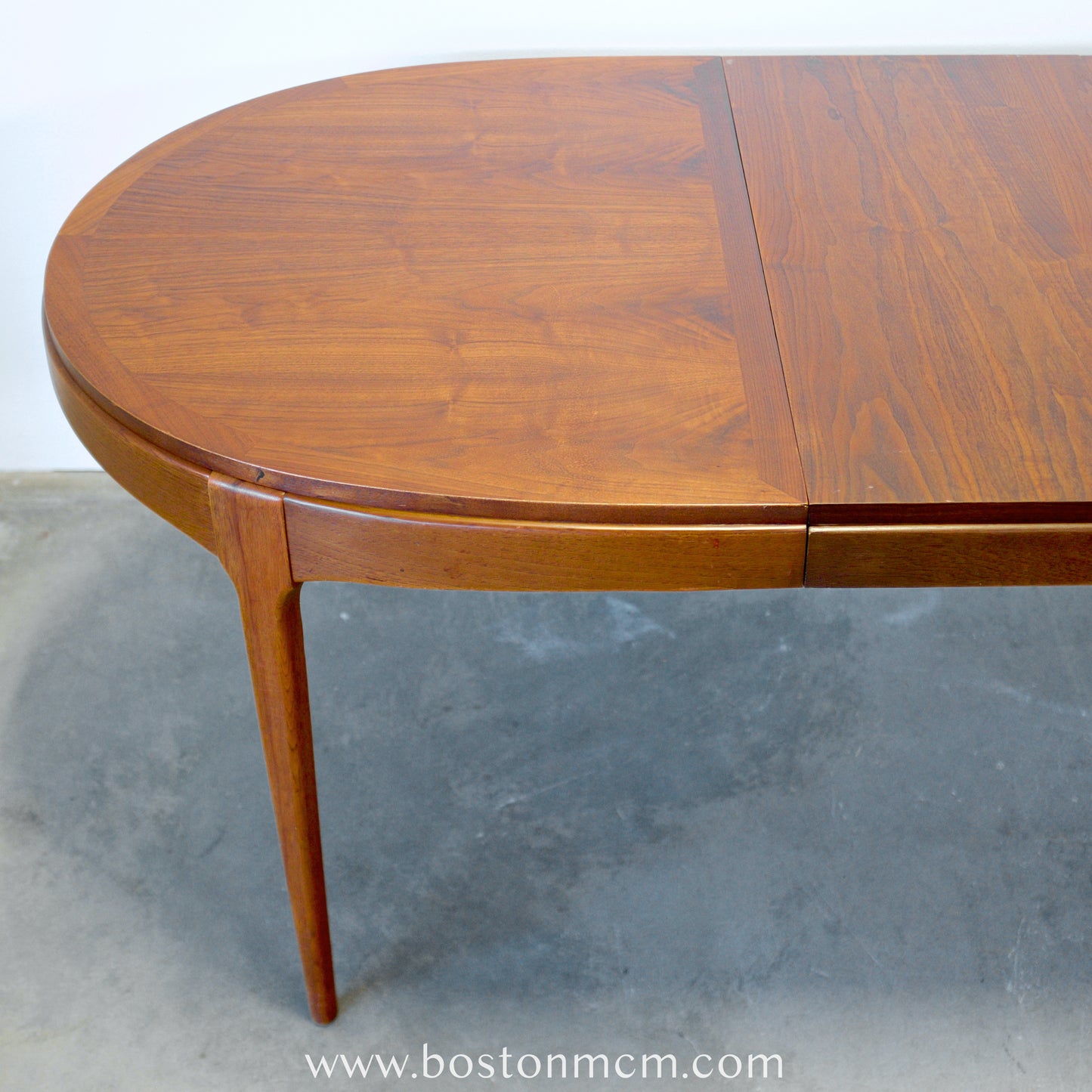 Lane "Rhythm" Walnut Oval Dining Table - #A1676