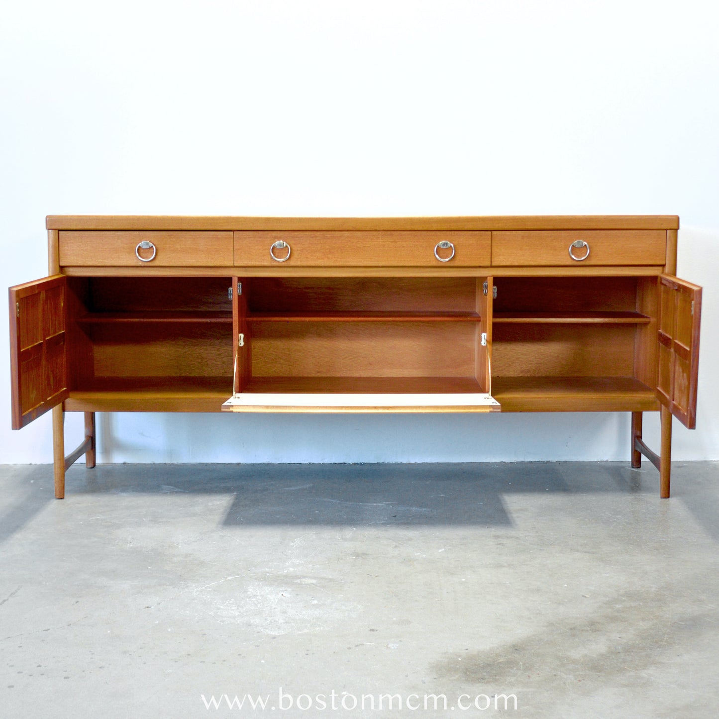 Nathan Furniture Teak Credenza - #A19