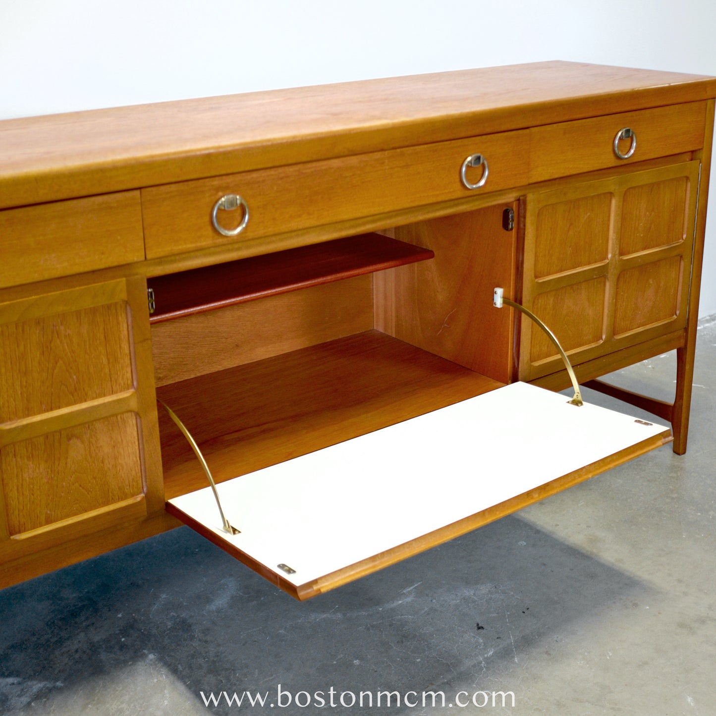 Nathan Furniture Teak Credenza - #A19