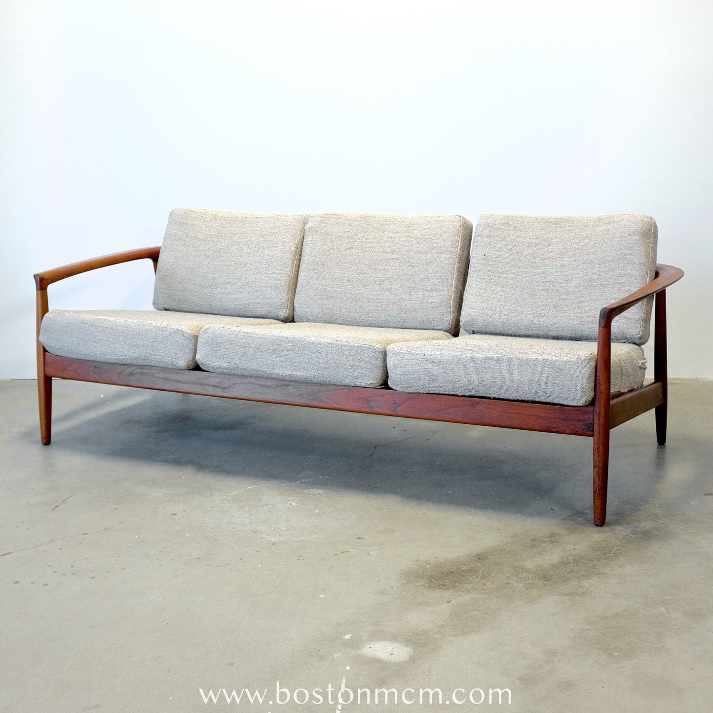 Dux Swedish Teak Model 72-S Sofa Designed by Folke Ohlsson - #A1642