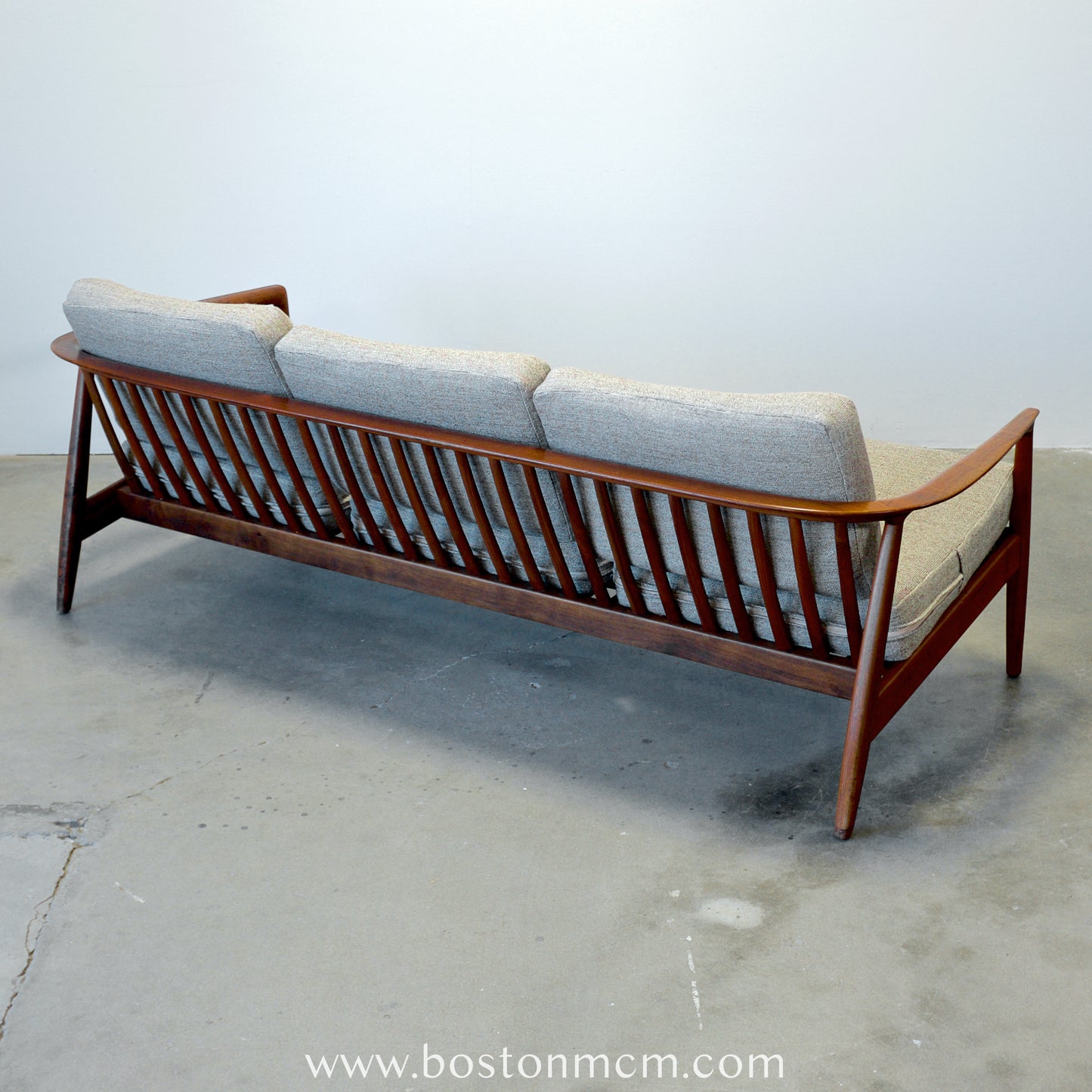 Dux Swedish Teak Model 72-S Sofa Designed by Folke Ohlsson - #A1642