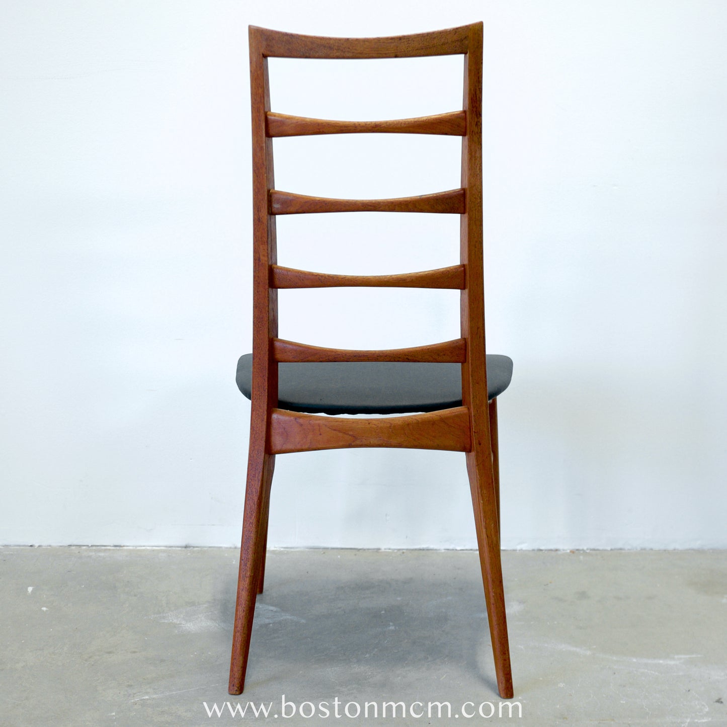 Koefoed Hornslet "Lis" Set of 8 Danish Teak Dining Chairs - #A88