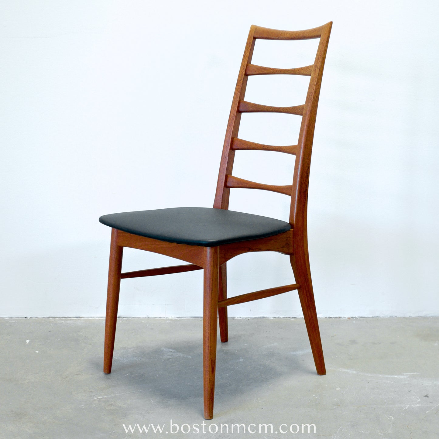 Koefoed Hornslet "Lis" Set of 8 Danish Teak Dining Chairs - #A88