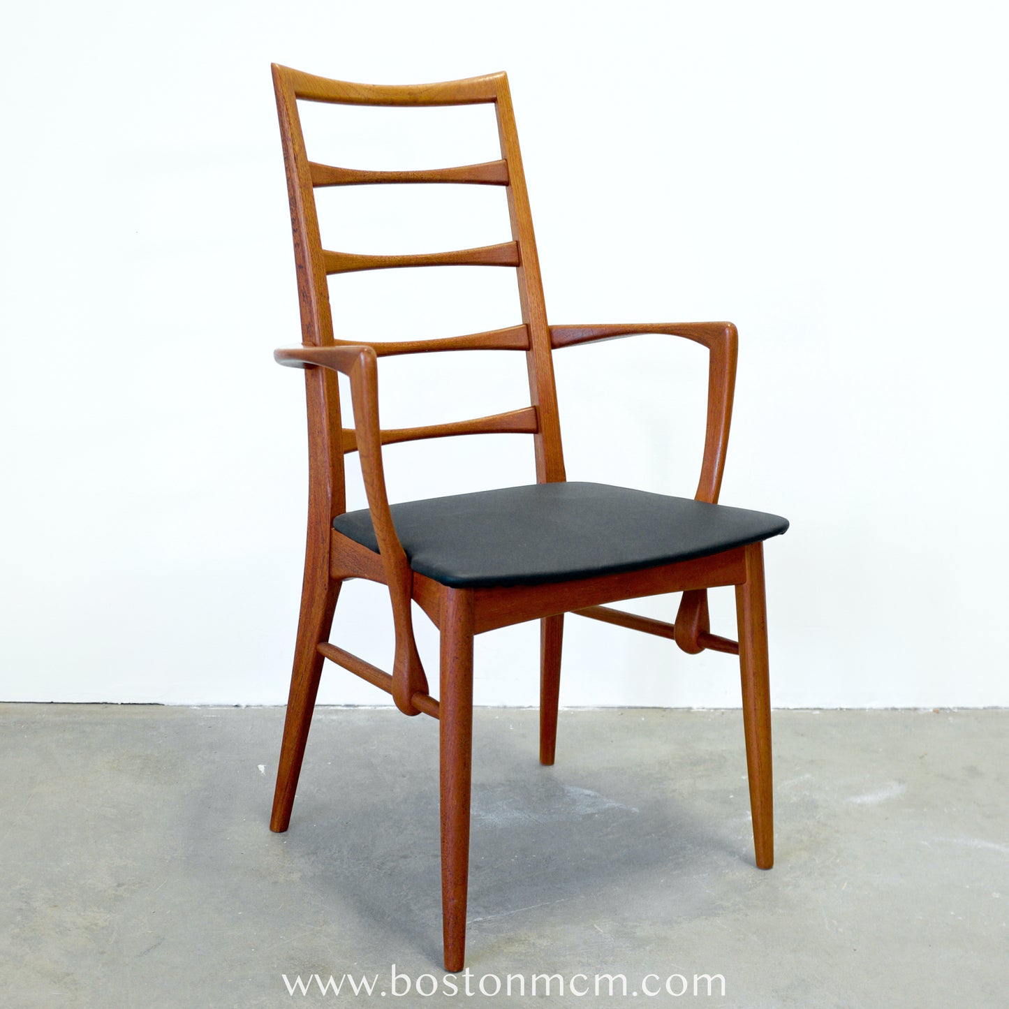 Koefoed Hornslet "Lis" Set of 8 Danish Teak Dining Chairs - #A88