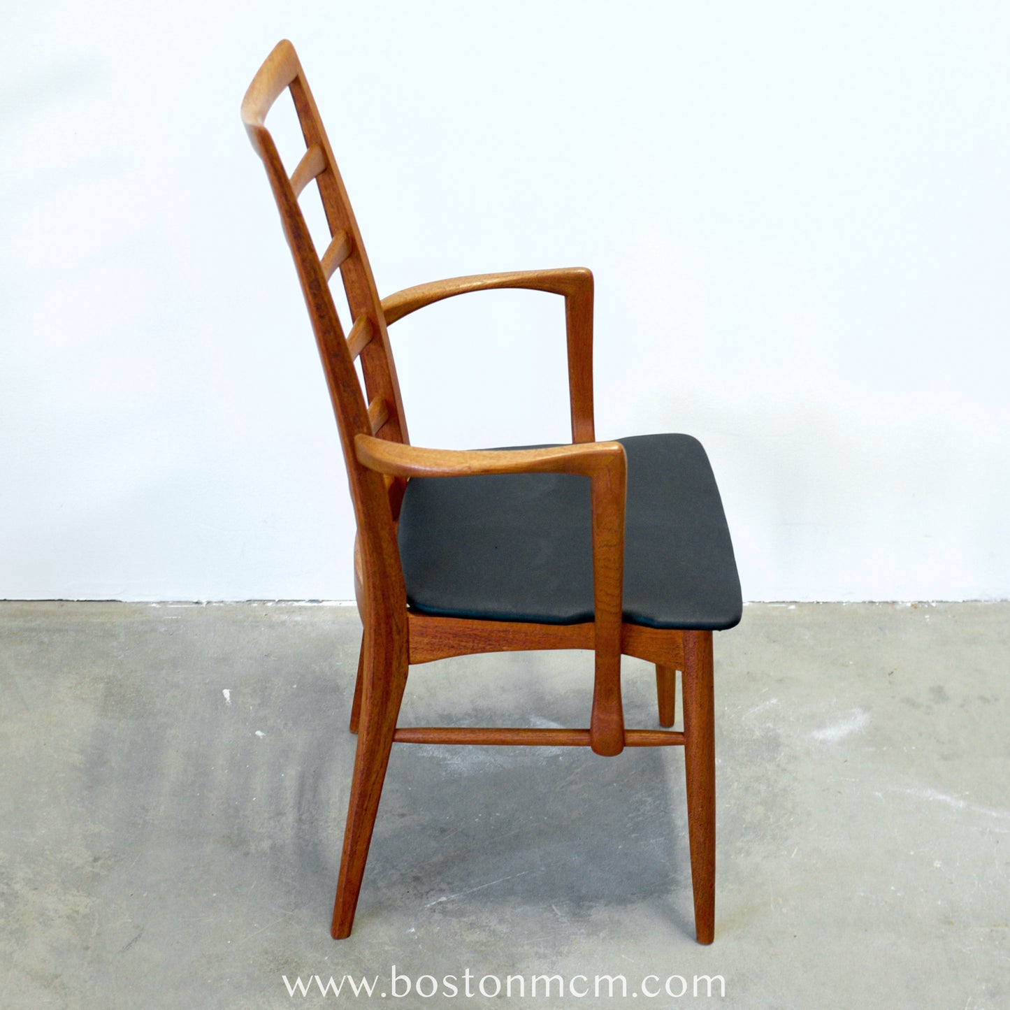 Koefoed Hornslet "Lis" Set of 8 Danish Teak Dining Chairs - #A88