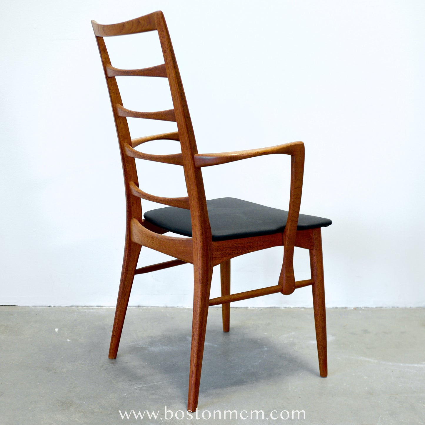 Koefoed Hornslet "Lis" Set of 8 Danish Teak Dining Chairs - #A88