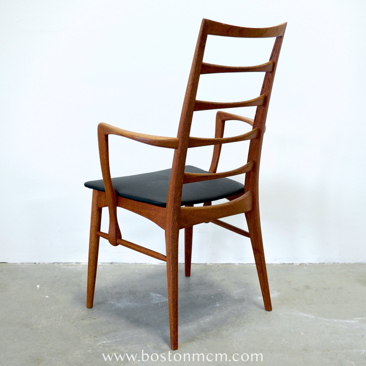 Koefoed Hornslet "Lis" Set of 8 Danish Teak Dining Chairs - #A88