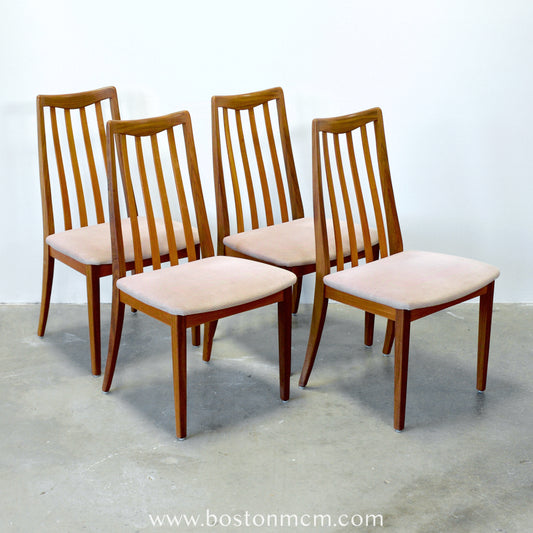 G-Plan "Sierra" Set of 4 Teak Dining Chairs - #A144