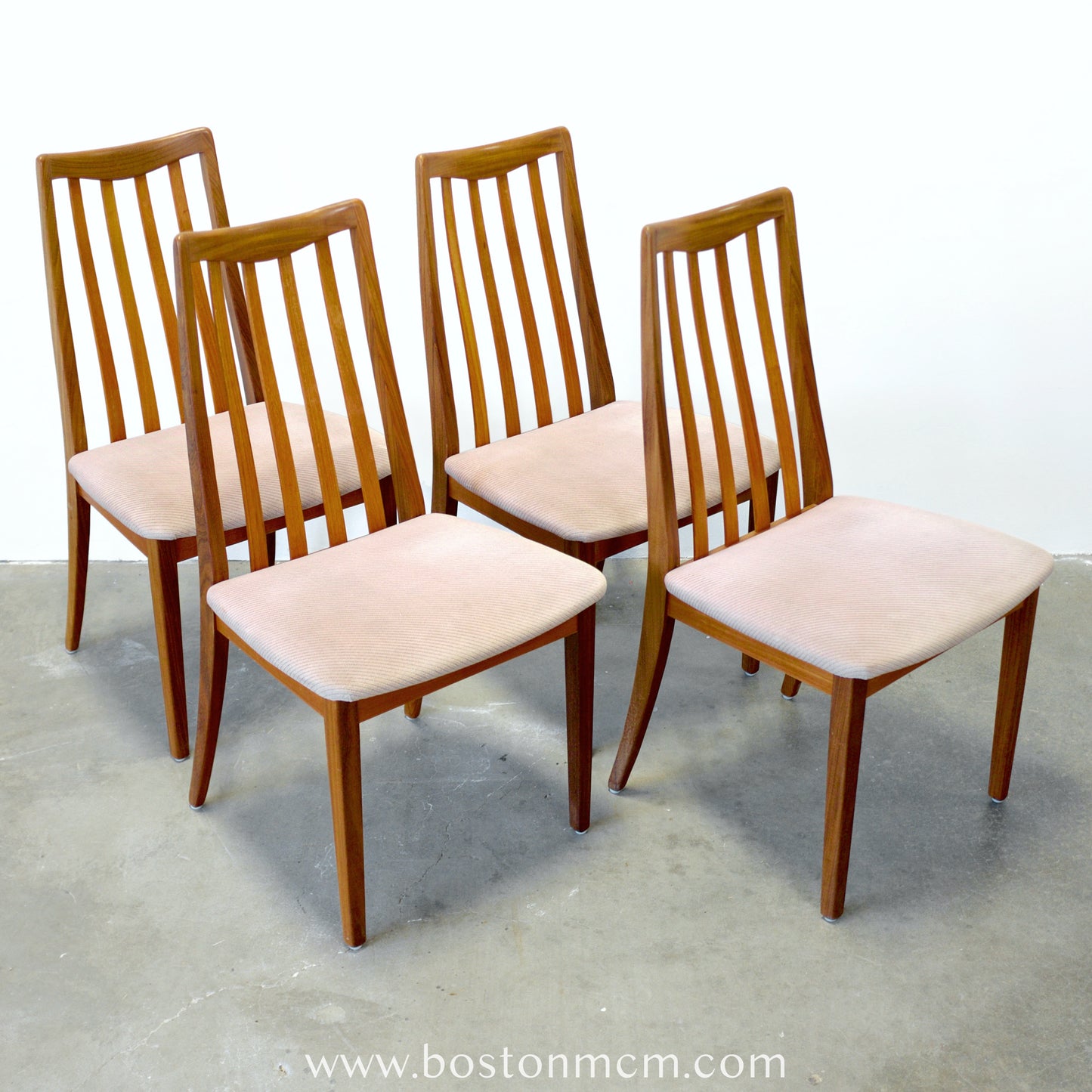 G-Plan "Sierra" Set of 4 Teak Dining Chairs - #A144