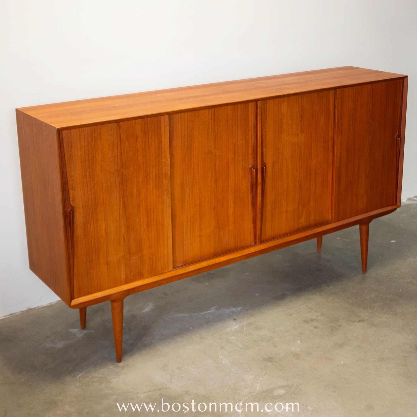 Omann Jun. Møbelfabrik Model 19 Tall Sideboard / Highboard - #A1589 Designed by Gunni Omann