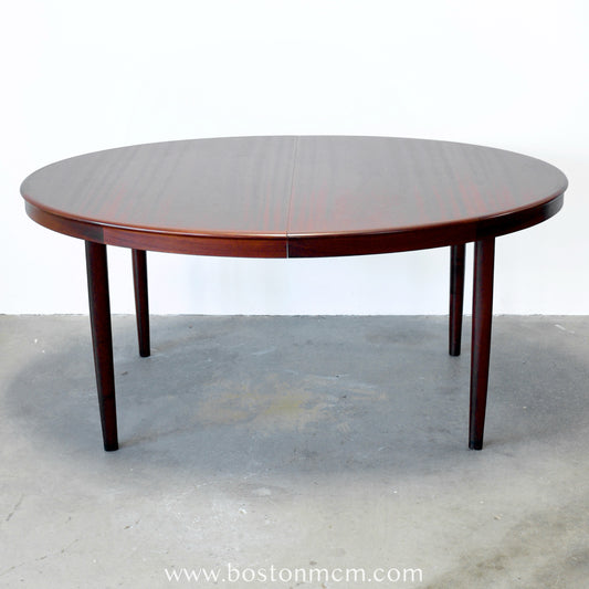 Bramin Møbler Mahogany Oval Dining Table Designed by H.W. Klein - #A1687