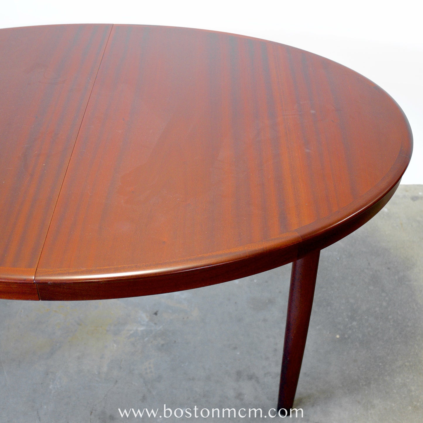 Bramin Møbler Mahogany Oval Dining Table Designed by H.W. Klein - #A1687