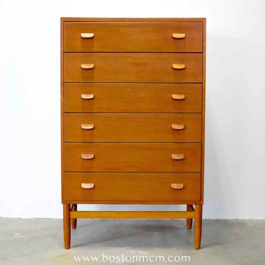 FDB Møbler Model No. F17 Teak Dresser Designed by Poul Volther - #A1802-B