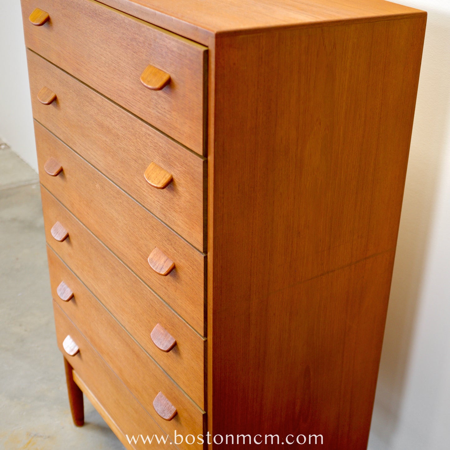 FDB Møbler Model No. F17 Teak Dresser Designed by Poul Volther - #A1802-B