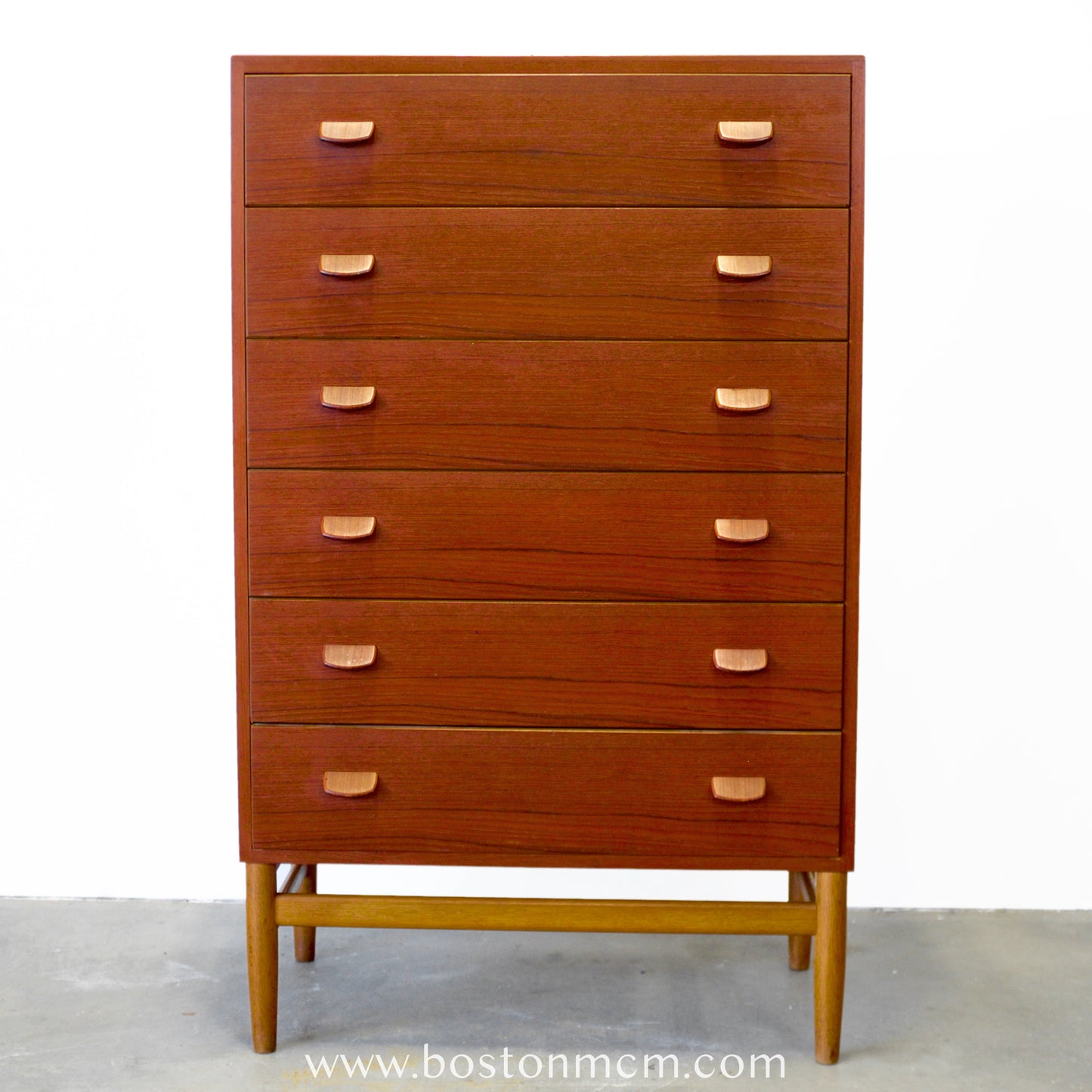 FDB Møbler Model No. F17 Teak Dresser Designed by Poul Volther - #A1799