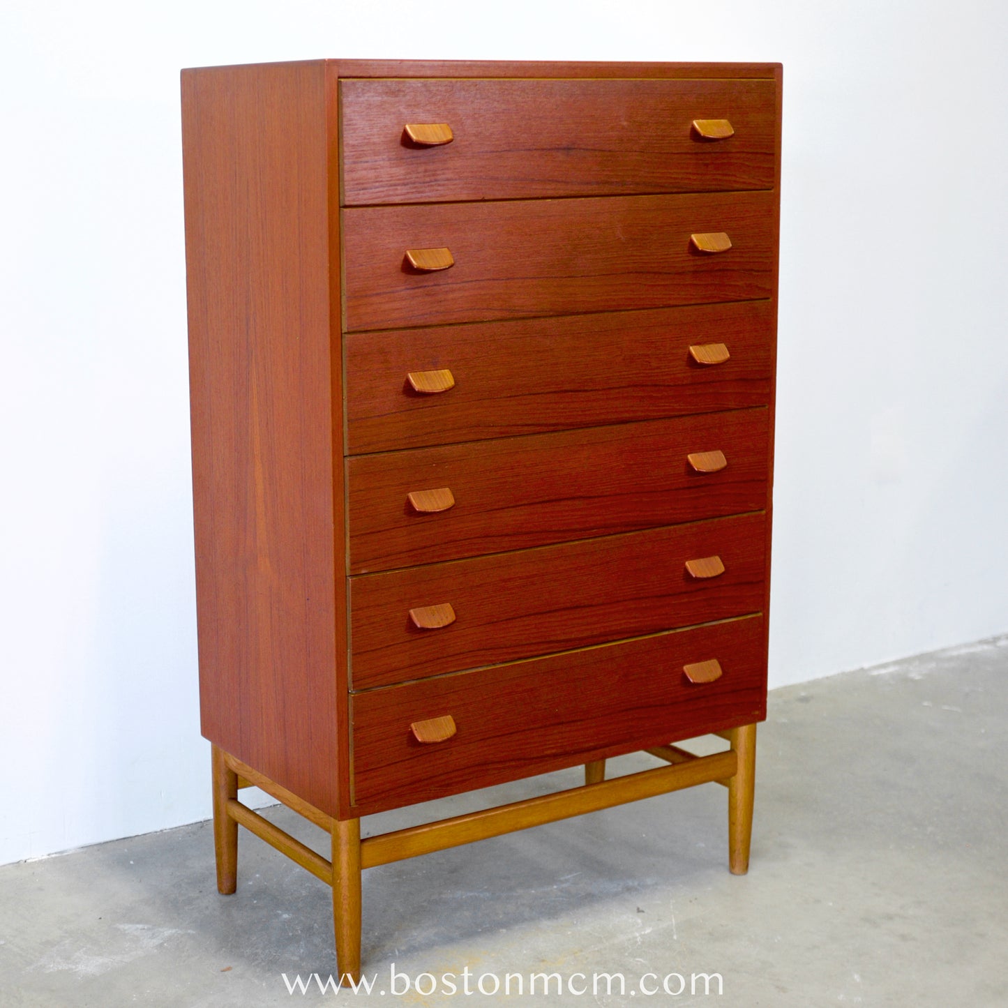 FDB Møbler Model No. F17 Teak Dresser Designed by Poul Volther - #A1799
