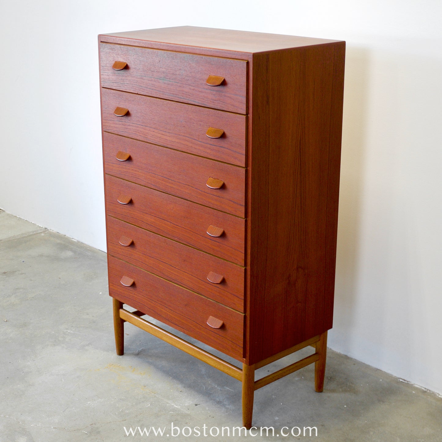 FDB Møbler Model No. F17 Teak Dresser Designed by Poul Volther - #A1799