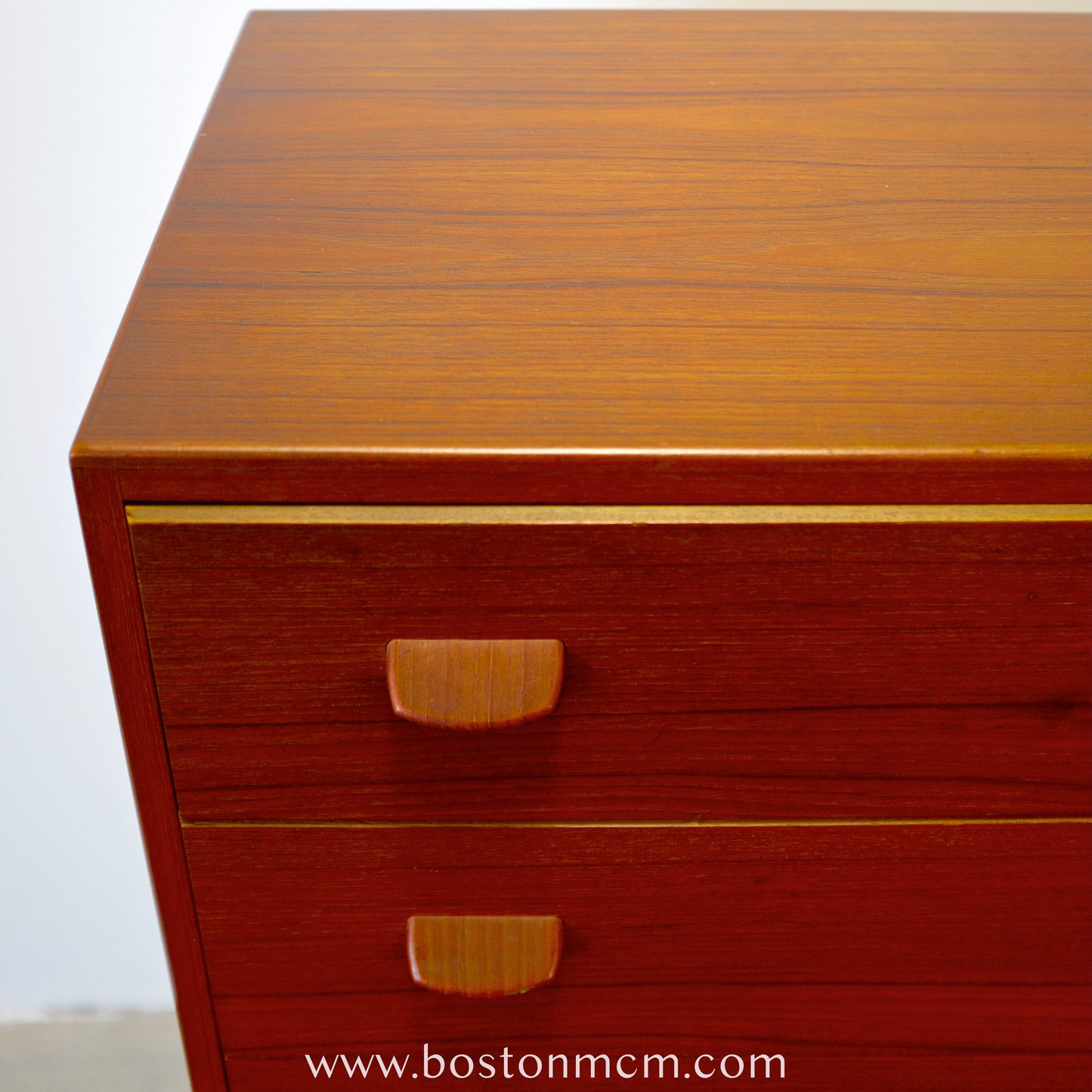 FDB Møbler Model No. F17 Teak Dresser Designed by Poul Volther - #A1799