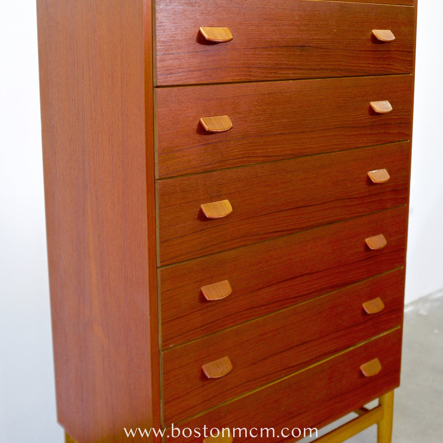 FDB Møbler Model No. F17 Teak Dresser Designed by Poul Volther - #A1799