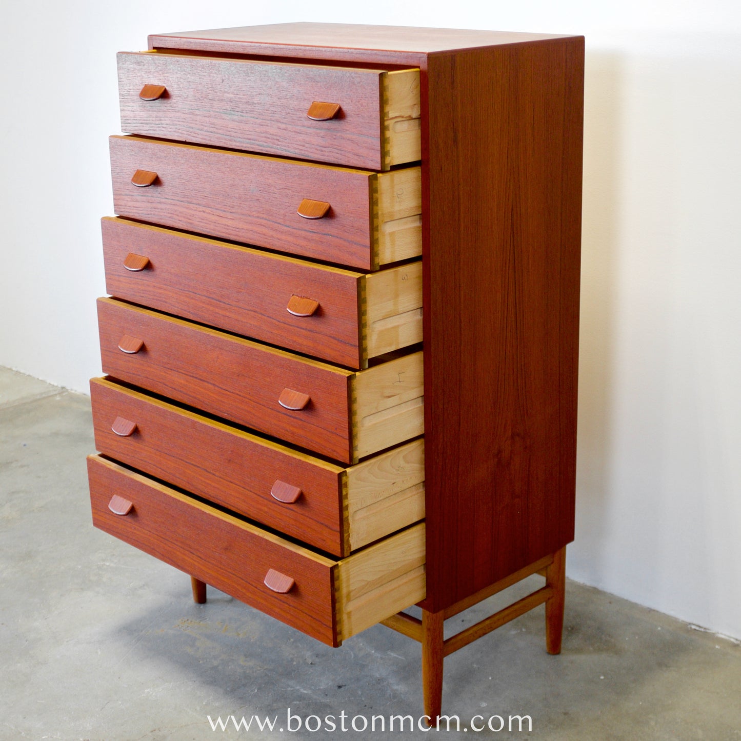 FDB Møbler Model No. F17 Teak Dresser Designed by Poul Volther - #A1799