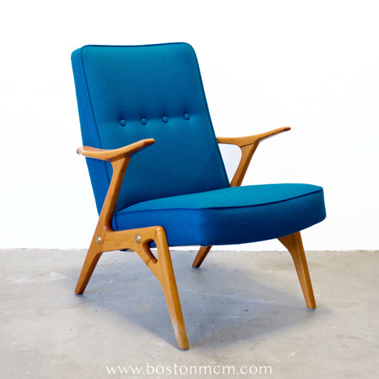 Bröderna Andersson Swedish Teak Armchair Designed by Inge Andersson - #A1502