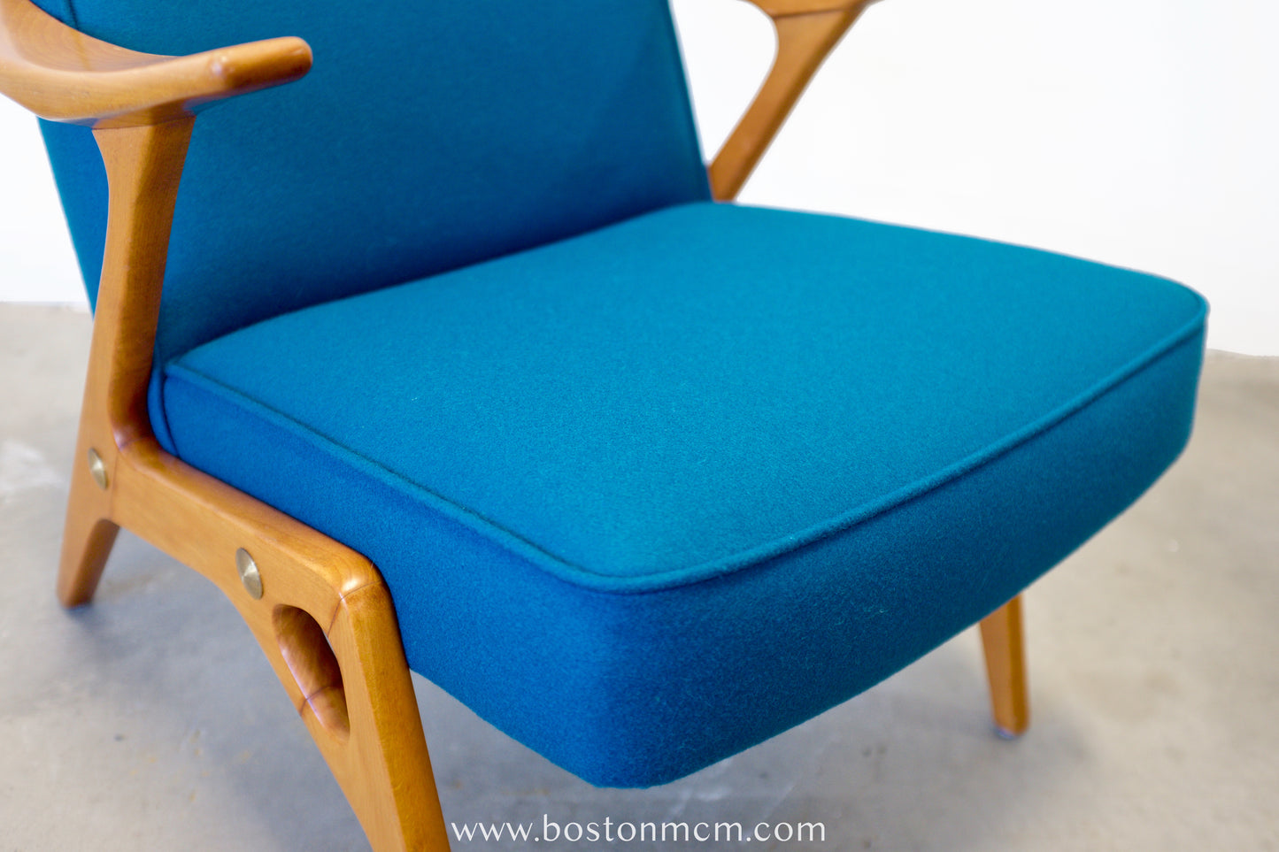 Bröderna Andersson Swedish Teak Armchair Designed by Inge Andersson - #A1502